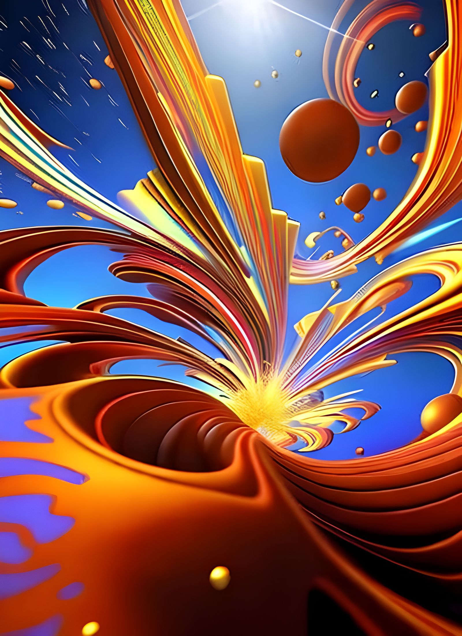 Splendid Recursive 3D Fractals in Hyperdetailed Rendering