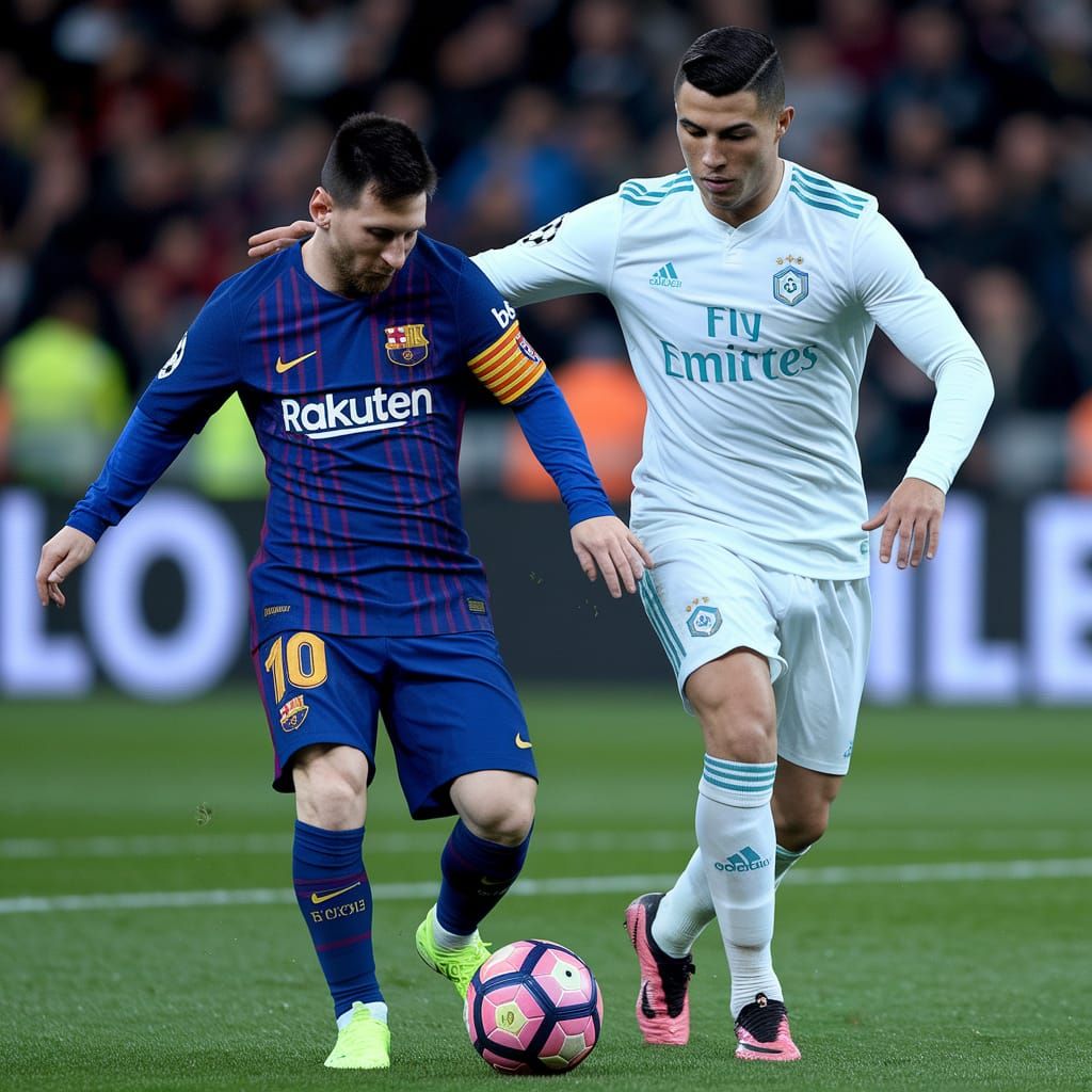 Surreal Soccer Rivals Engage in Epic Boxing Match