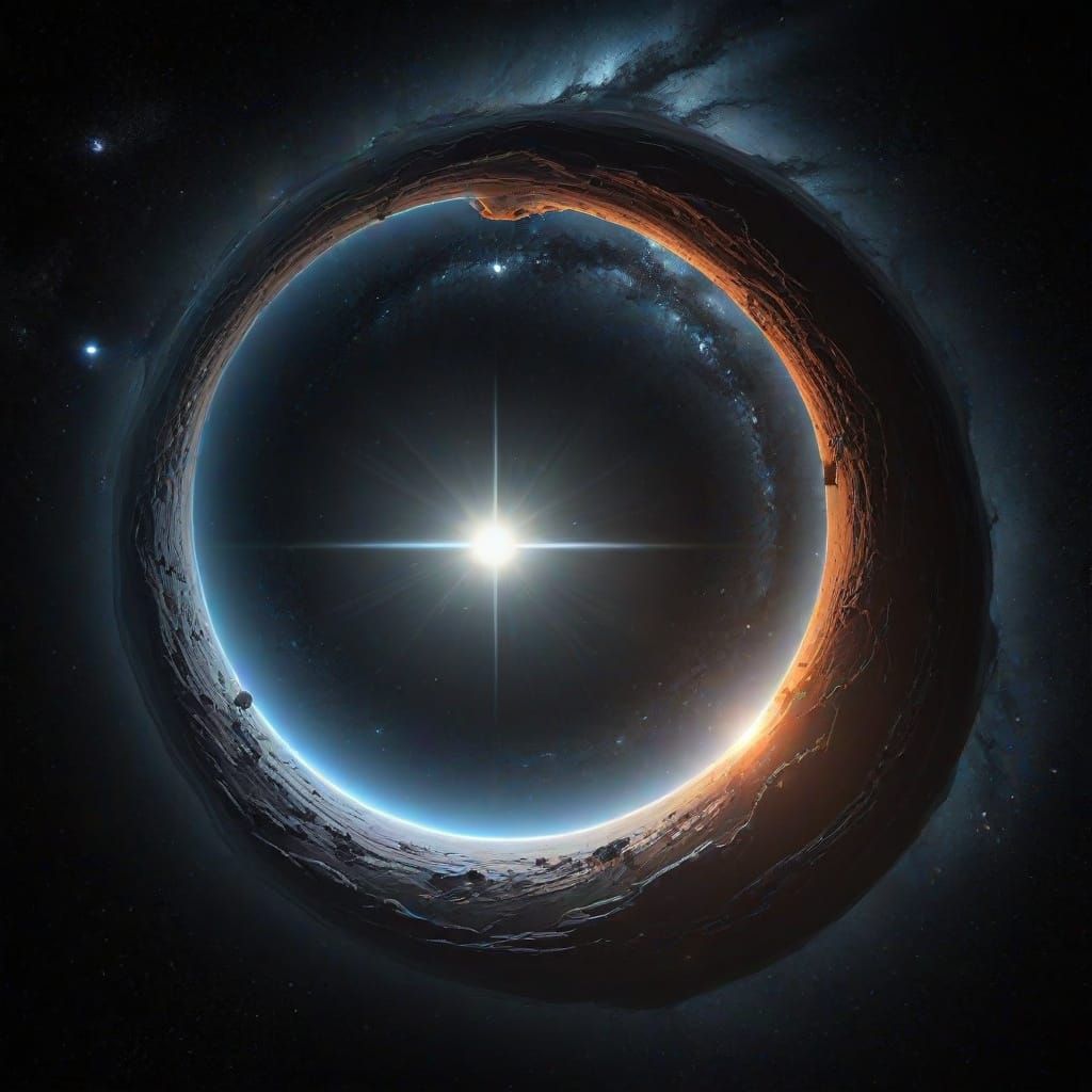 Event Horizon in Deep Space