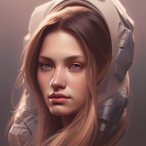 Detailed Portrait with Dynamic Lighting in 8K