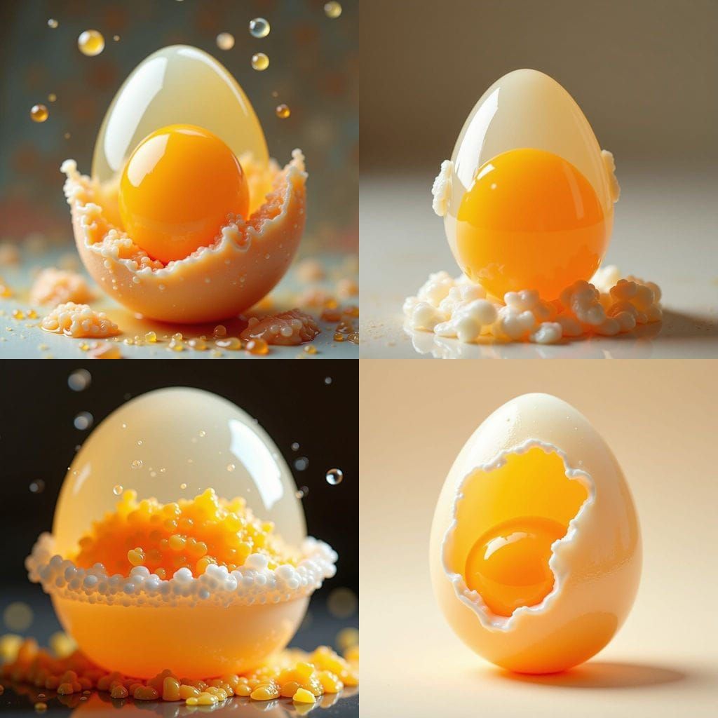 Genetically Modified Egg Shell with Developing Chick