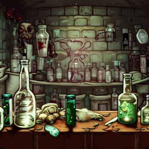 Mad Scientist's Lab: Post-Apocalyptic Zombiecore
