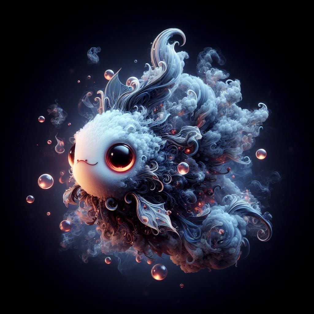 Smoke Fish: Fantasycore Digital Art