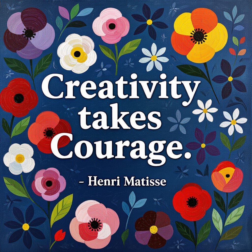 Masterpiece of Beauty Inspired by Henri Matisse