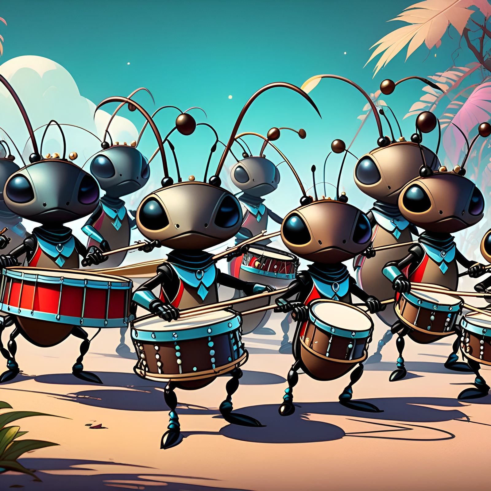 Ants Go Marching