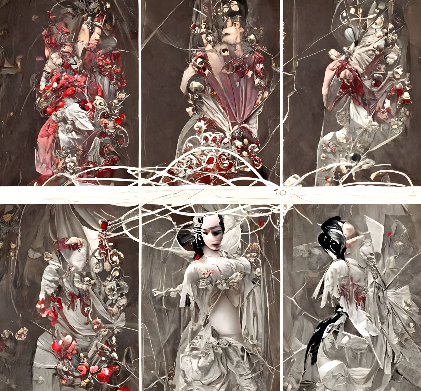 Macabre Vampire Theater with Steampunk Elements