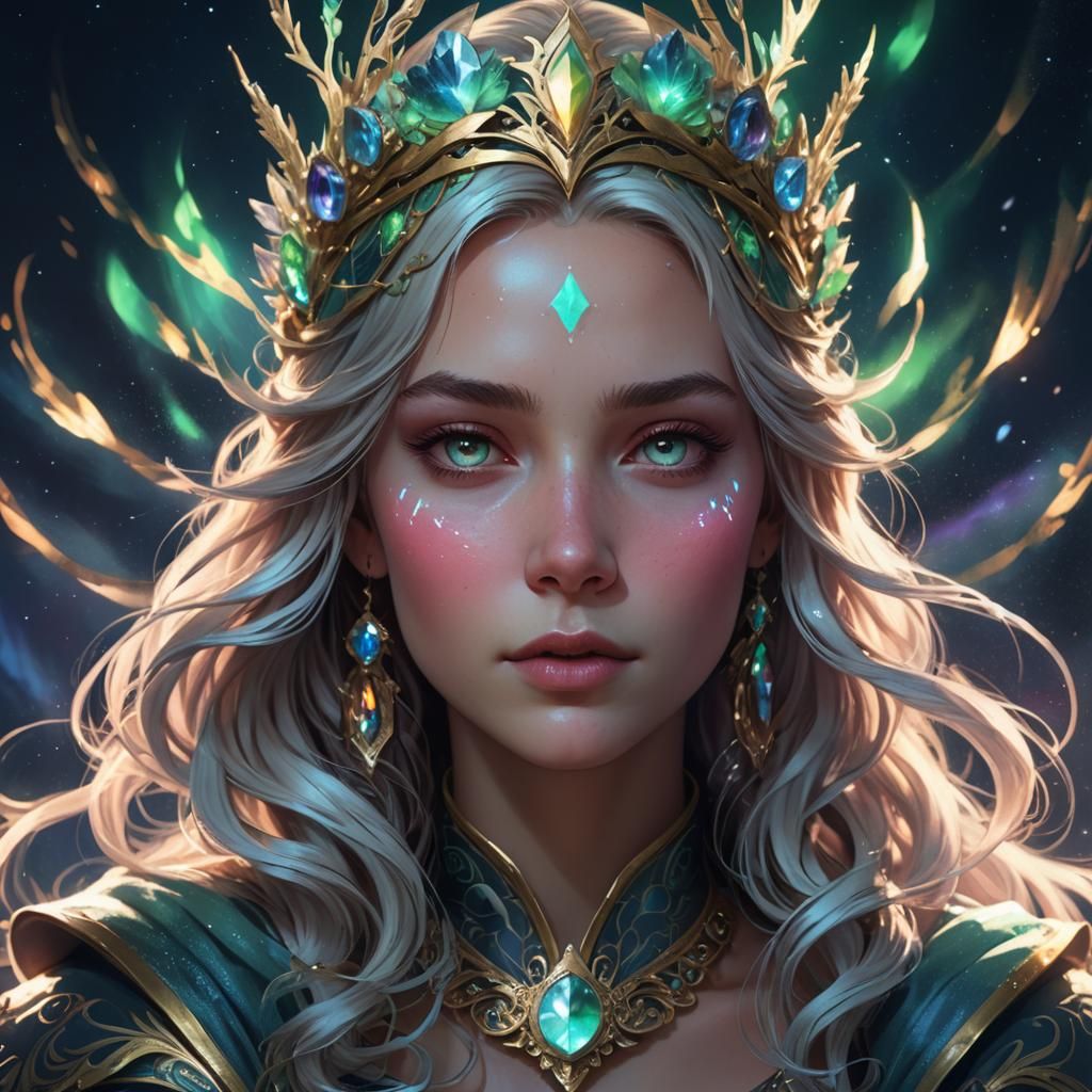 A northern lights princess