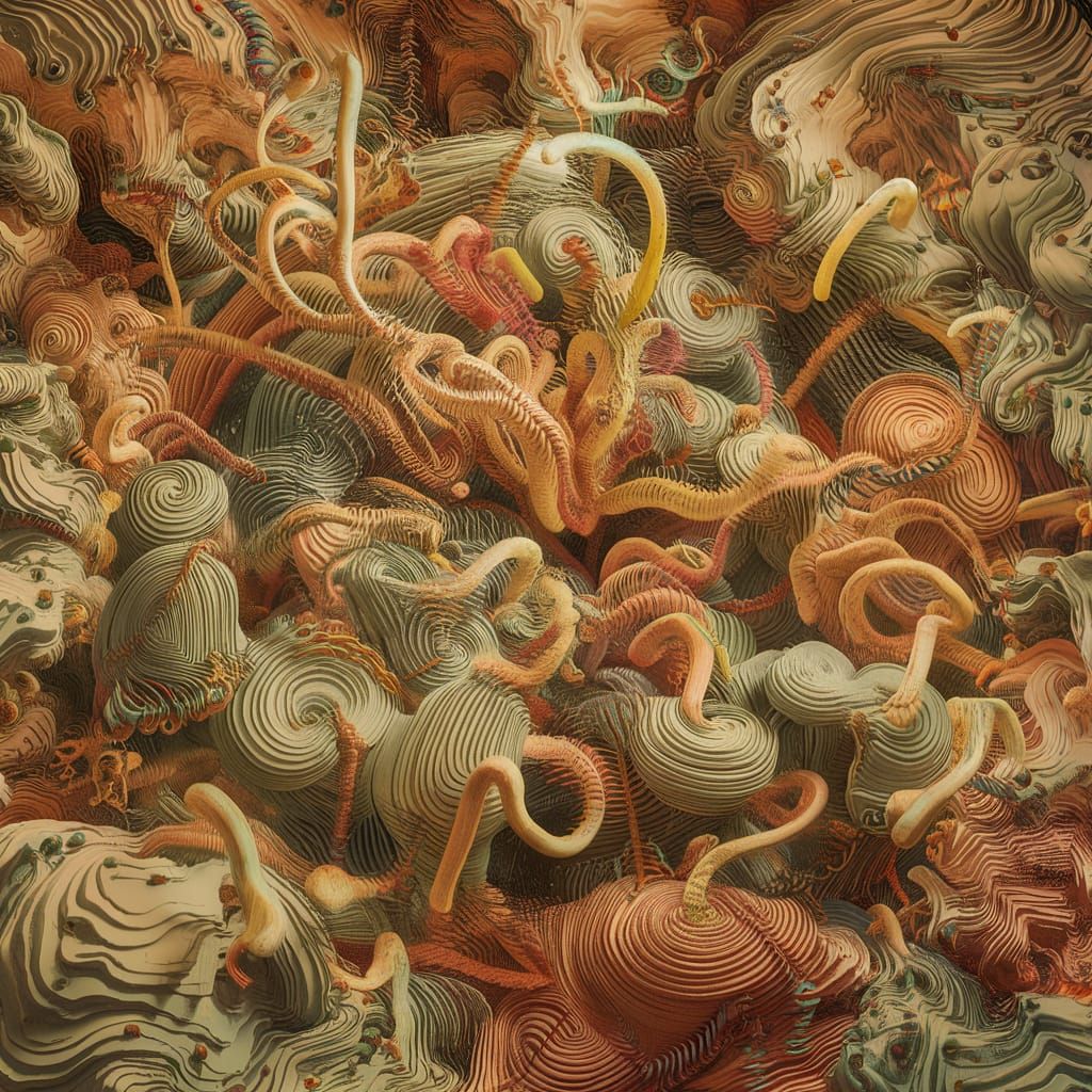 Vibrant Gobbledygook Artwork