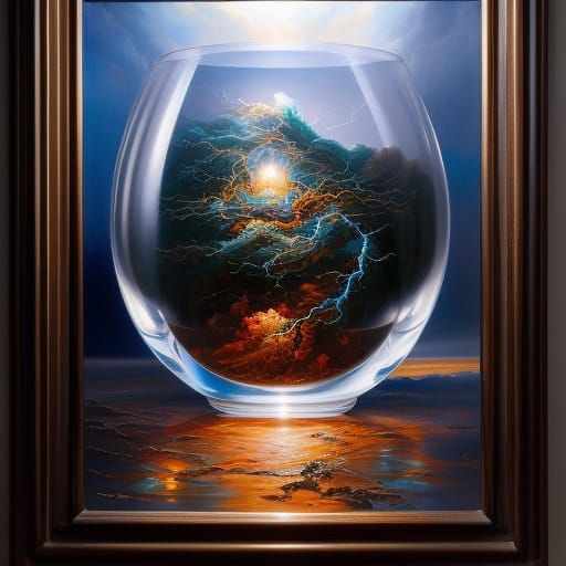 Trapped Demon in Glass Chest: Chaotic Storm