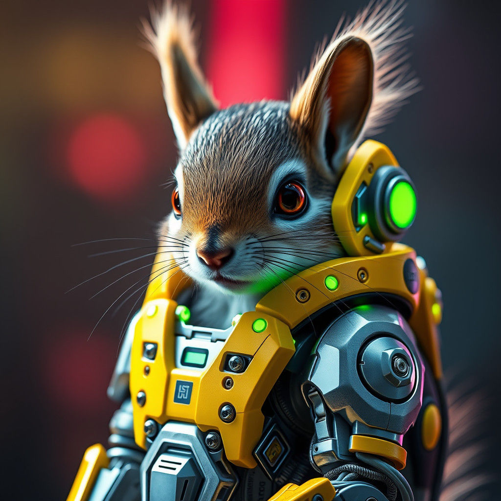 Cybernetic Squirrel Sentinel