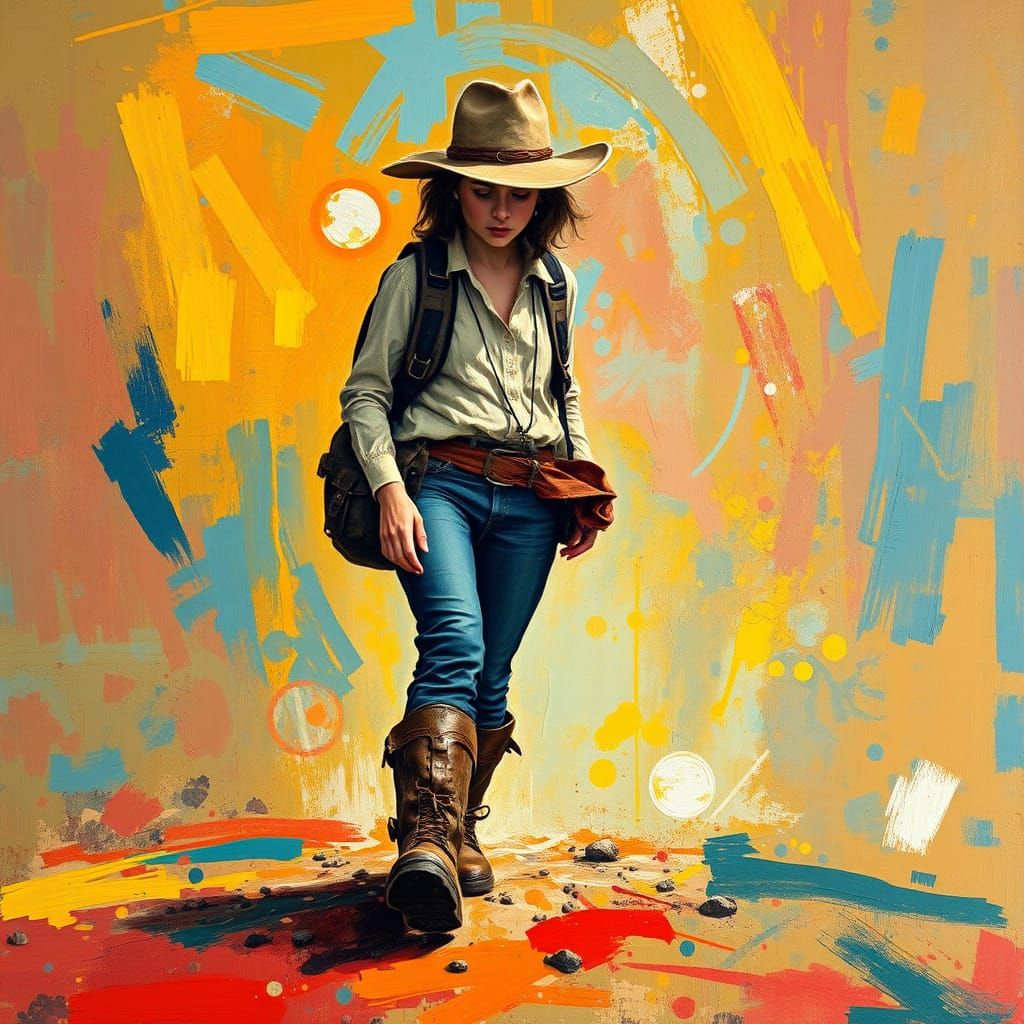 Explorer Discovering in Neo-Impressionistic Expressionist St...