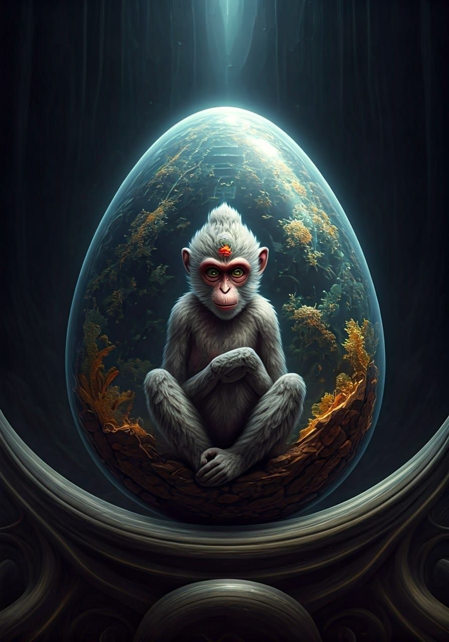 Stone Monkey Emerges in World of Primal Chaos