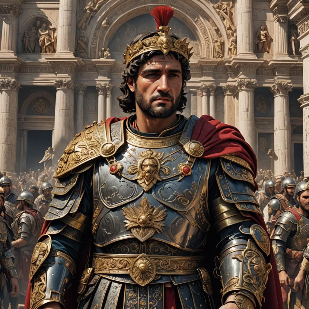 Eccentric Caesar Portrait in Ultra HD