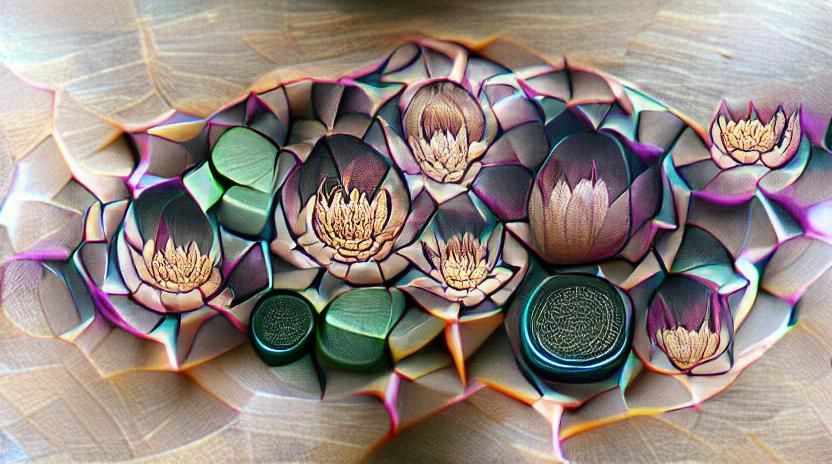 Intricate Lotus Mandala Design