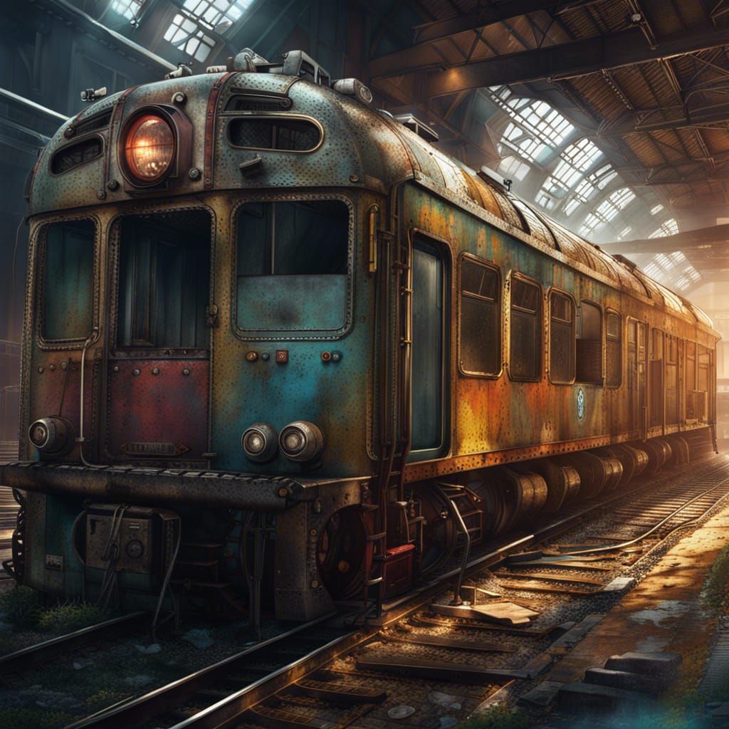 Post-Apocalyptic Train Station
