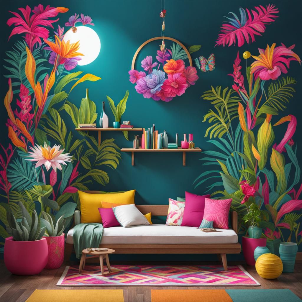 AI Generated Image of Vibrancy