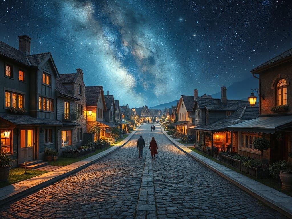 Fantasy Road to Cosmic Market Square