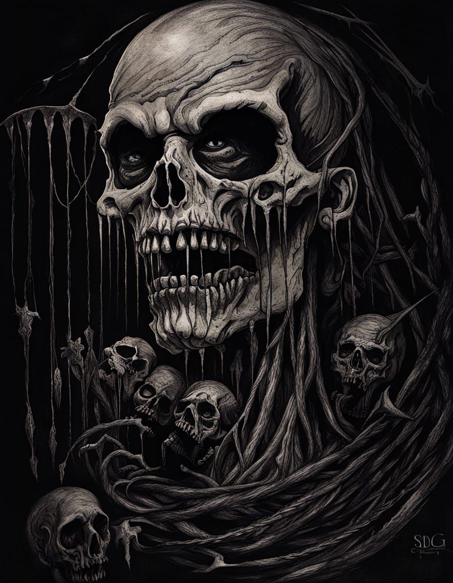 Eerie Dark Art Image