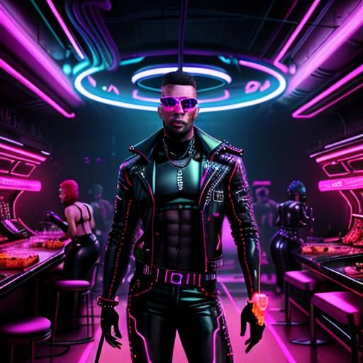 In the neon-drenched underbelly of the black market dreamscape, a notorious artificial dream reigns supreme: "Male Gaze....