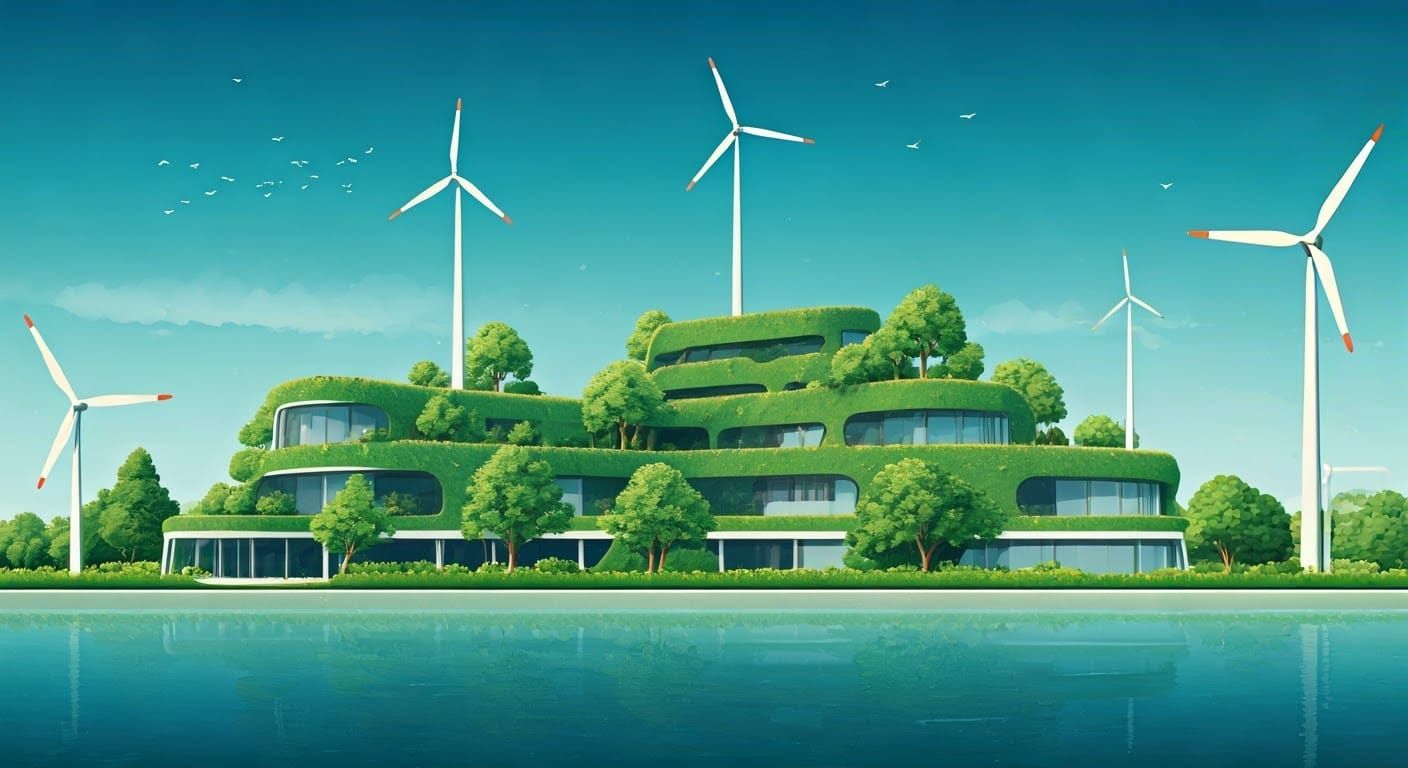 Eco-Friendly Sustainable Homes with Green Energy