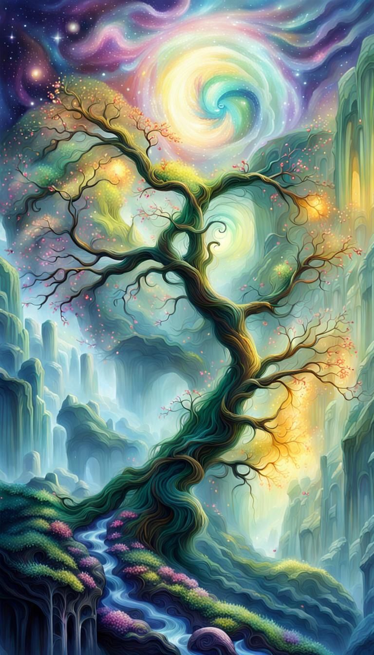 Ethereal Abstract: A Mystical Magical Realm