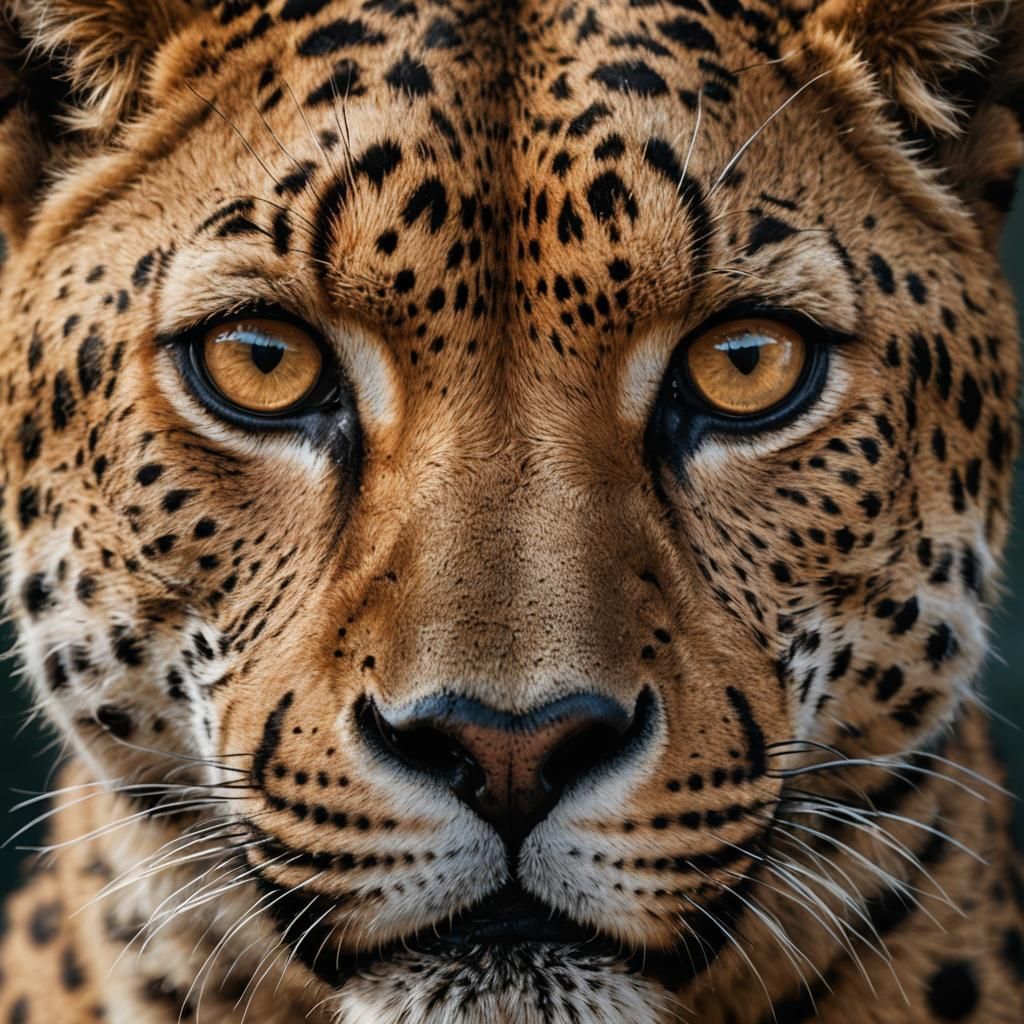 Cheetara Close-Up Portrait with Bokeh