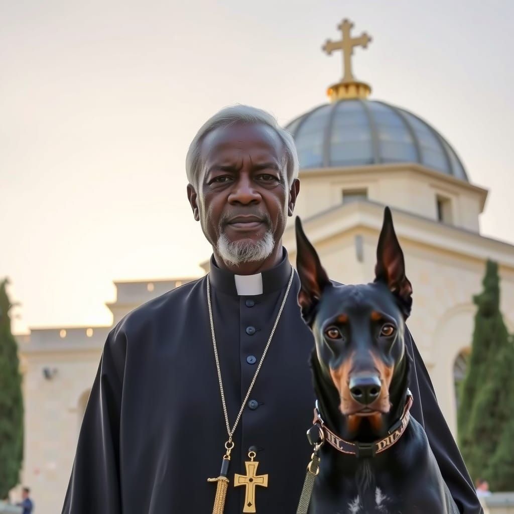 A Dignified Cardinal in Jerusalem's Ancient Church