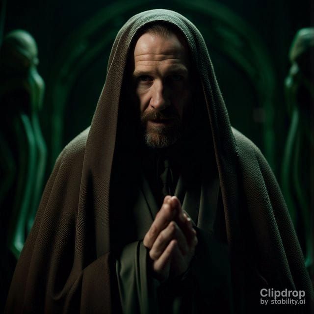 Cthulhu Cult Leader Ralph Fiennes