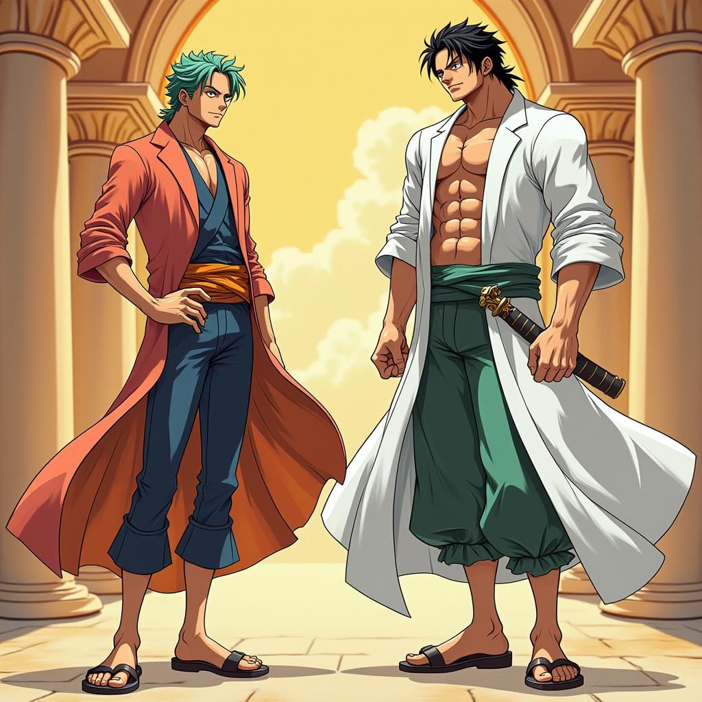 Ziti and Zoro at the Reef