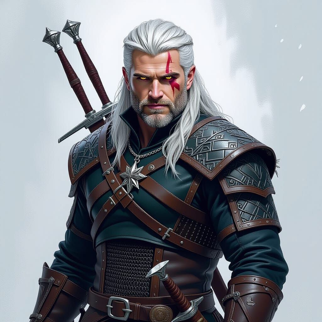 Geralt of Rivia: Dark Fantasy Witcher