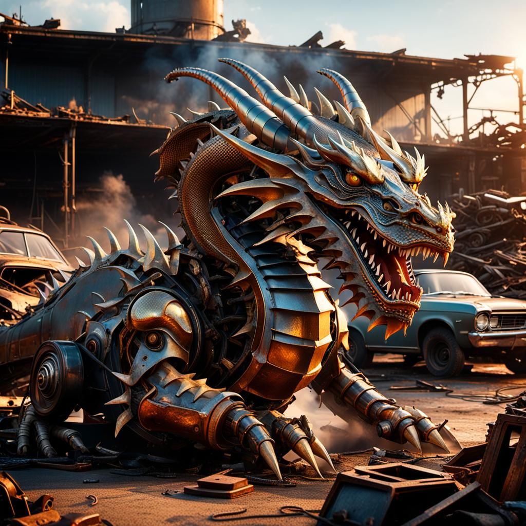 Guardian of the scrap-yard