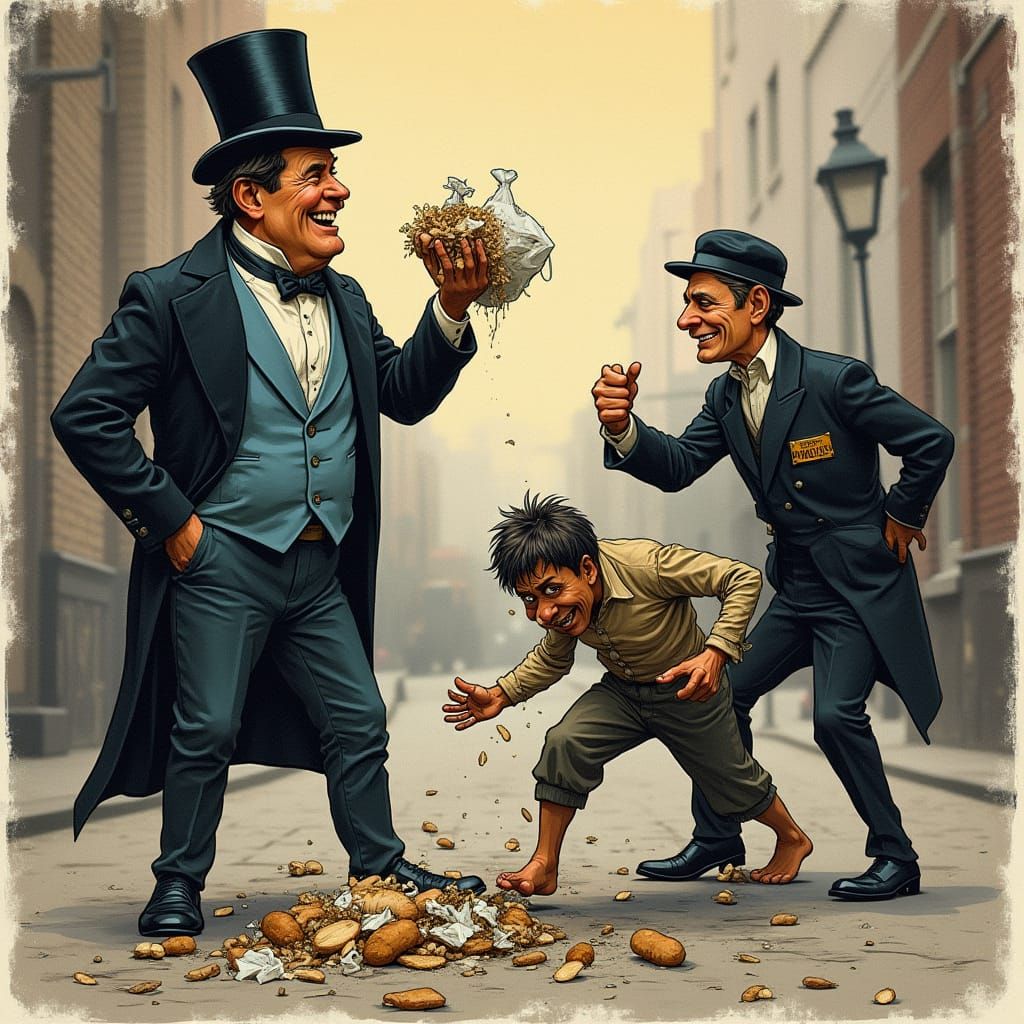 Social Injustice in Victorian London: A Scathing Satire