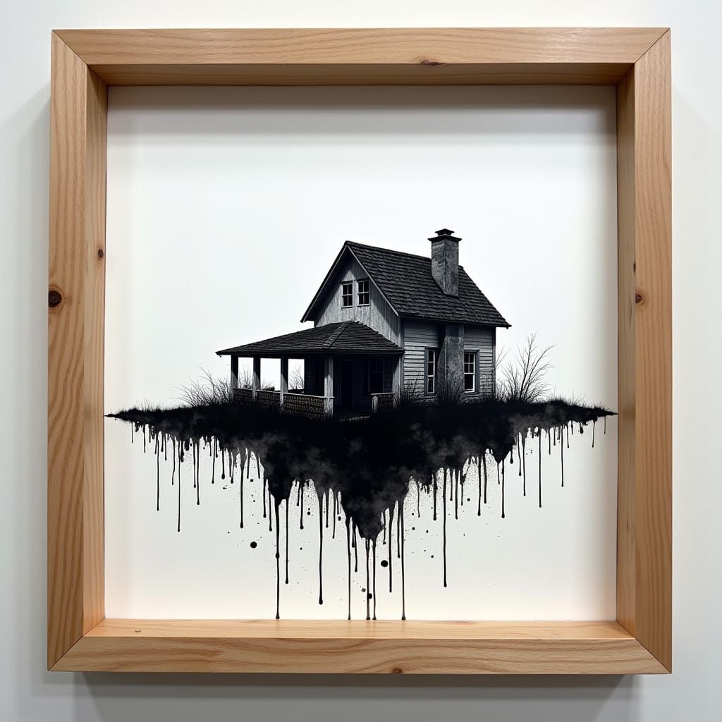 Fractured Memories in Glitchcore Art