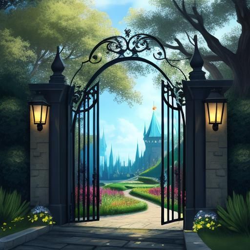 Enchanting Magical Gate Rendering