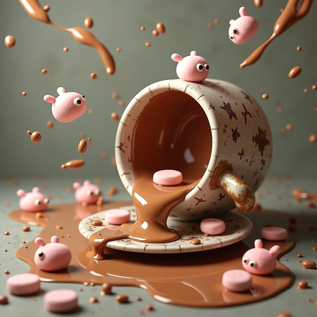 marshmallows abandon ship