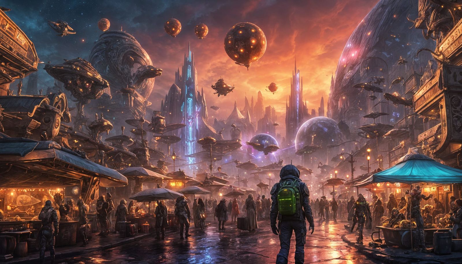 Otherworldly Market Days