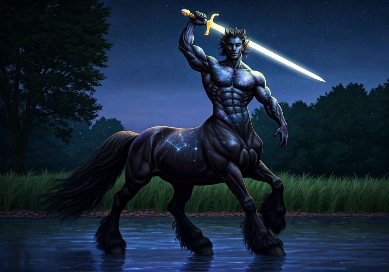 Majestic Centaur by Starlight