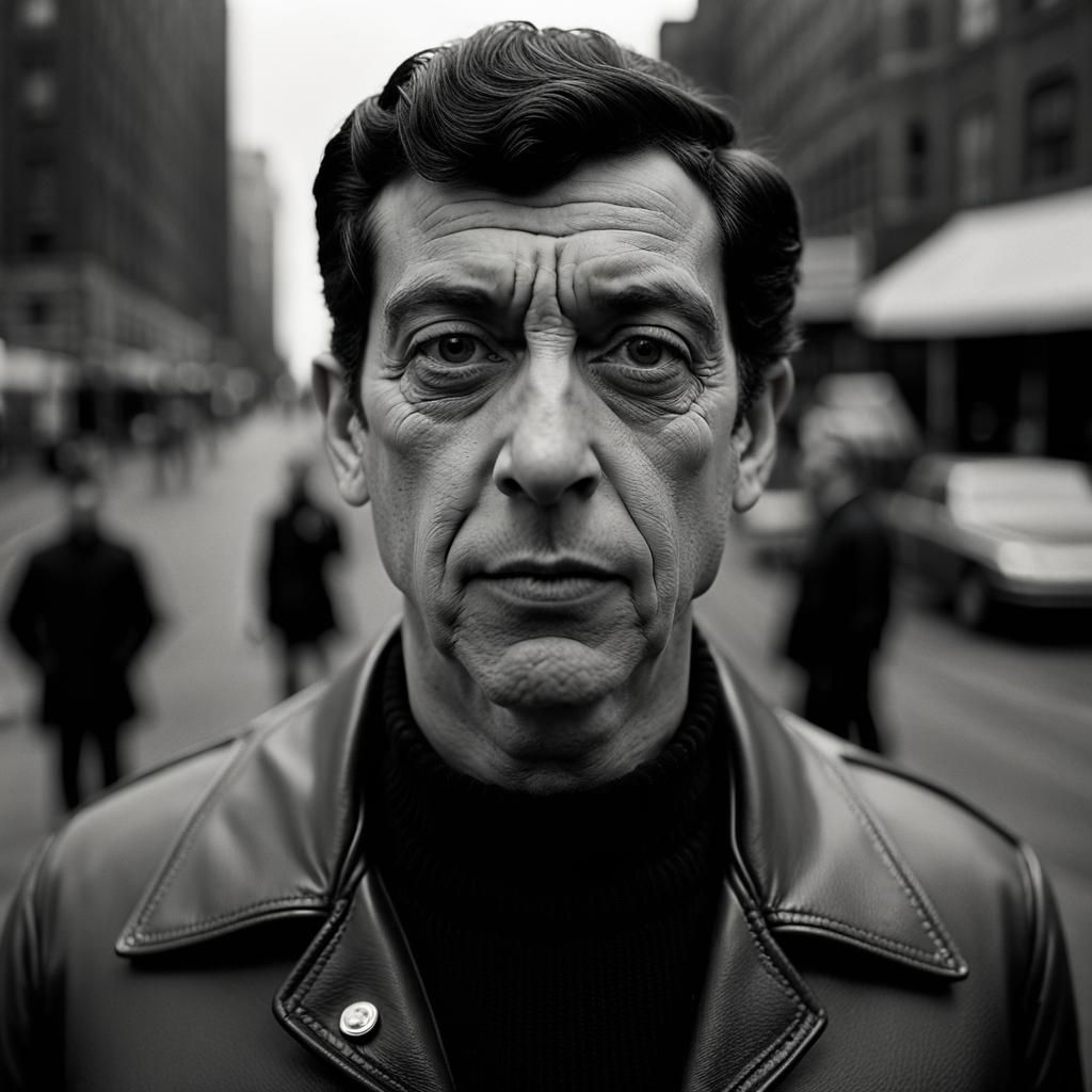 Monochrome Portrait of Unconventional People in Fine Art Pho...