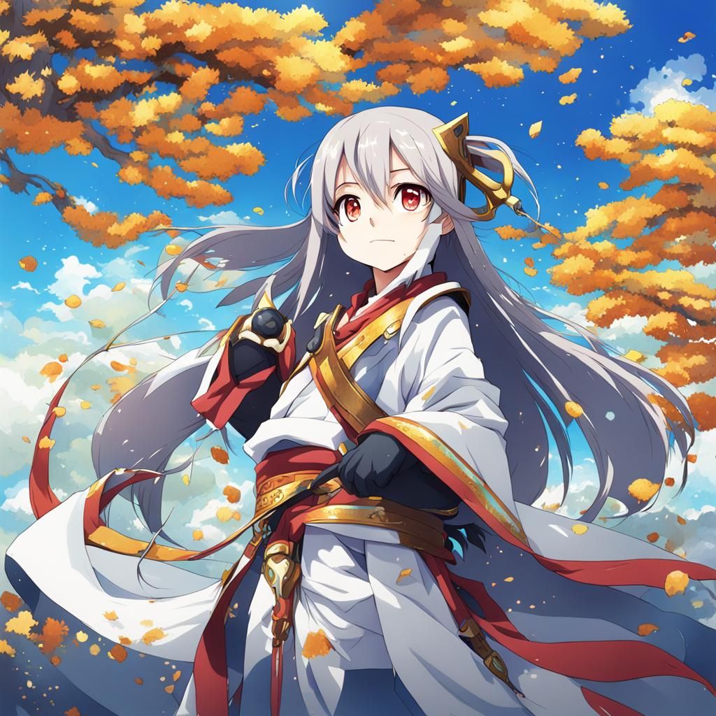 Anime Style Maya Key Visual Manga Art