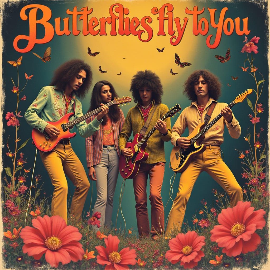 Psychedelic Rockers in Vibrant Bloom