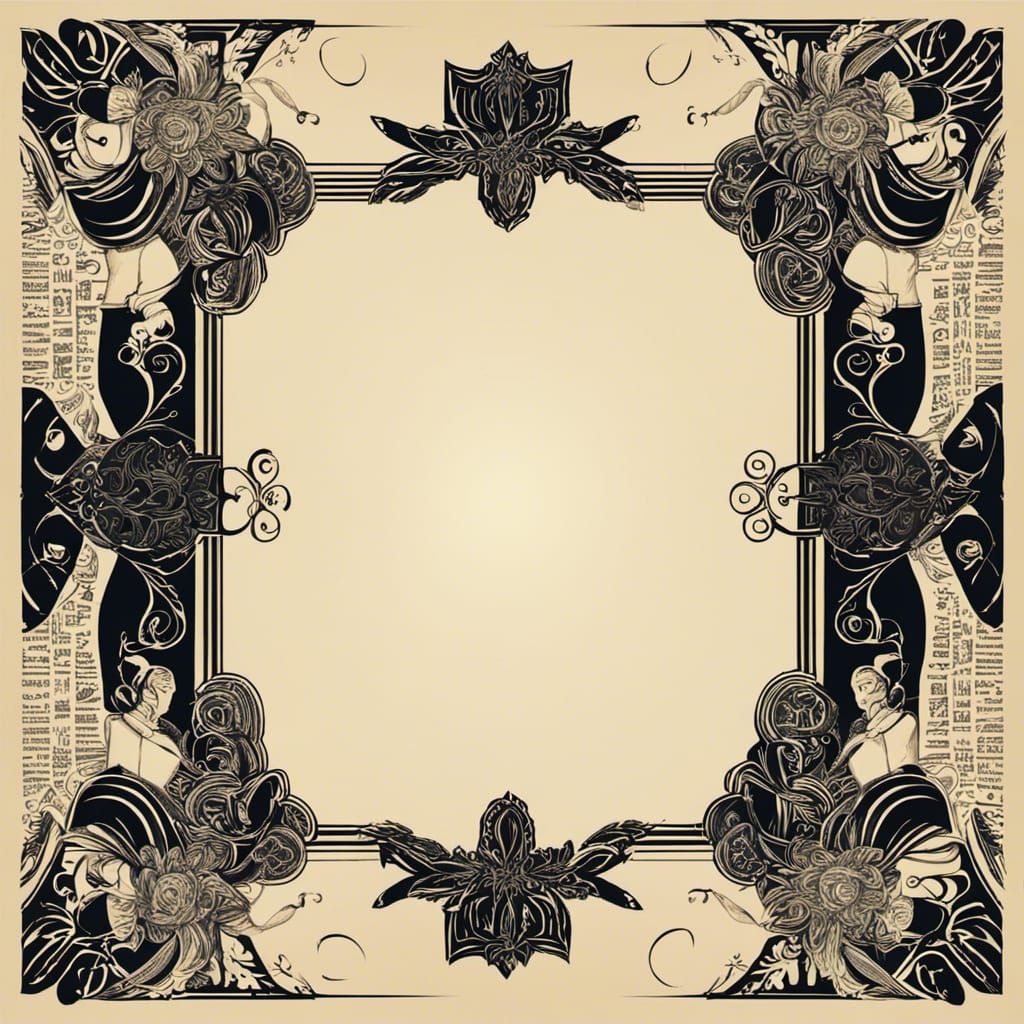 Stylized Typographic Art: Cultish Party Invitation