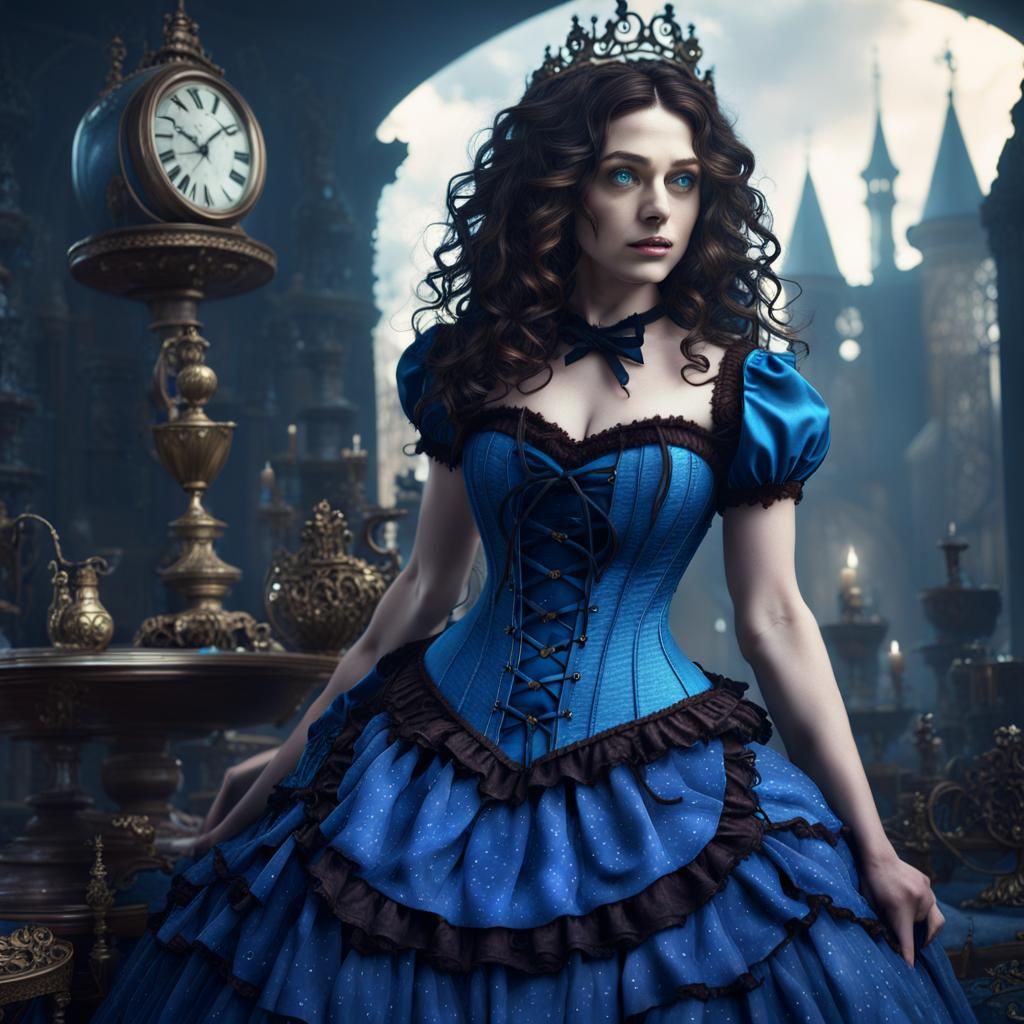 Gothic Alice in Wonderland: Detailed Matte Painting