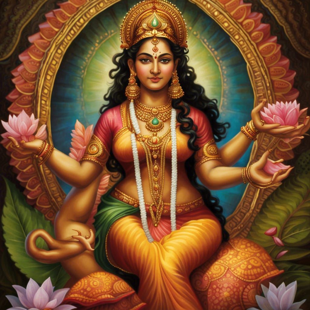 Lakshmi: Hindu Goddess of Wealth and Prosperity