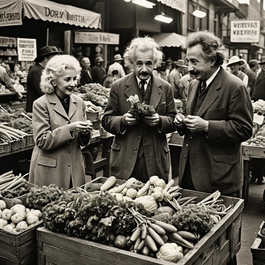 Einstein and Parton at the Market