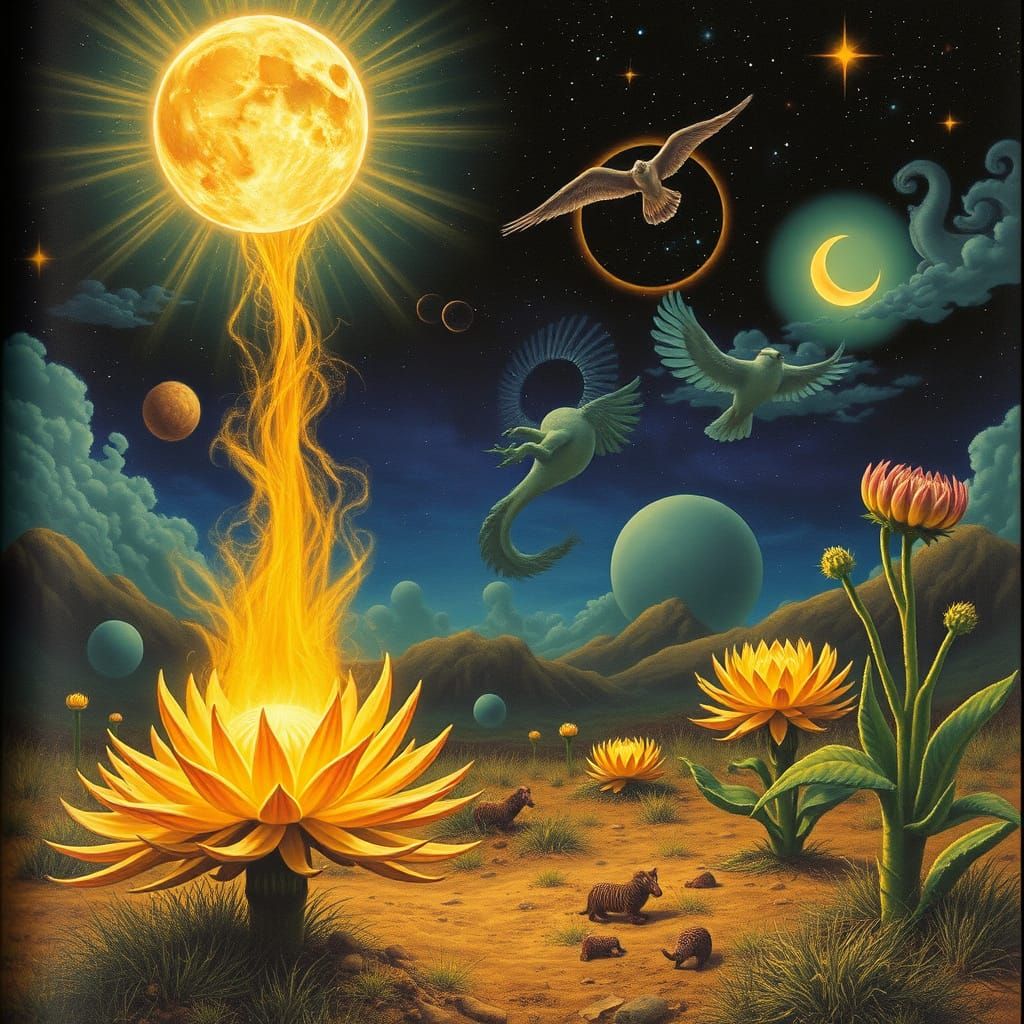 Mystical Dream Reality with Yaqui Spirit Animals