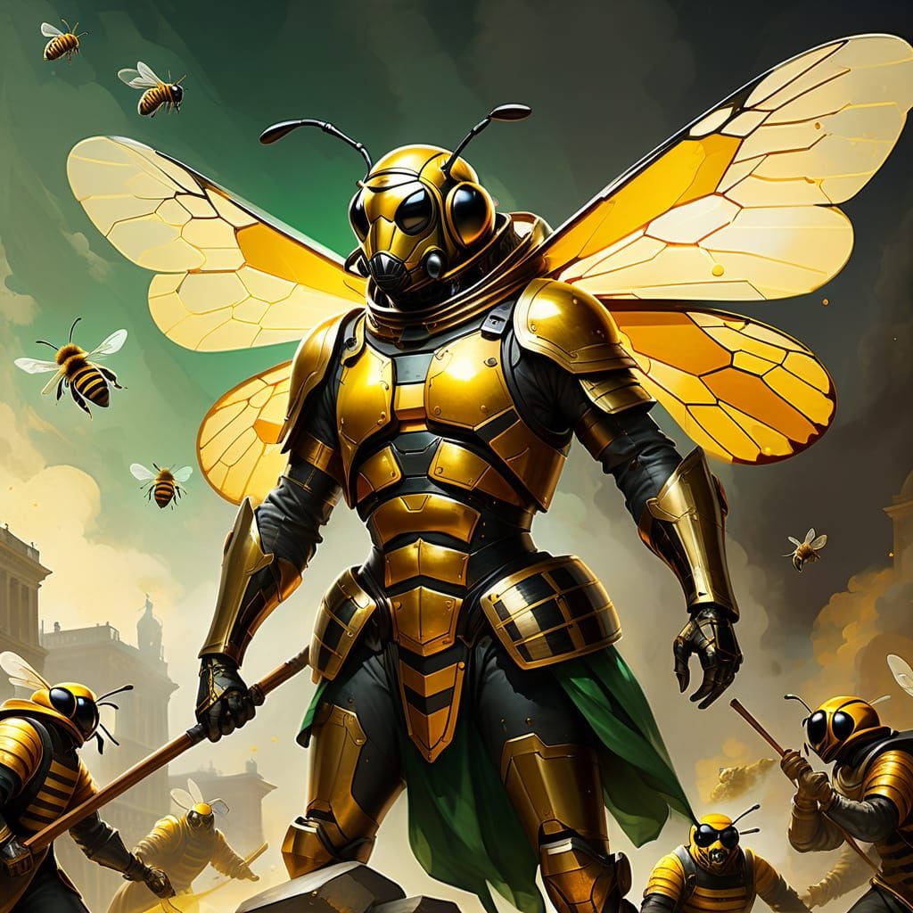 Bees are fighting back!