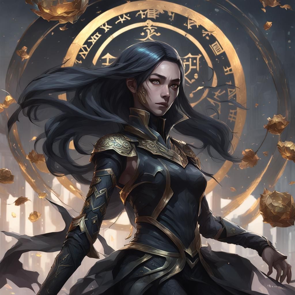 Planeswalker Casting Time Walk with Black Lotus in 3D Anime ...