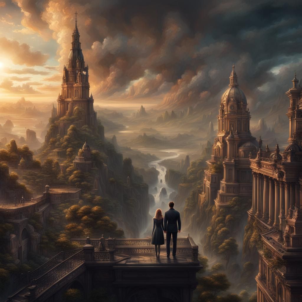 Epic Search for a Soulmate: Digital Matte Painting