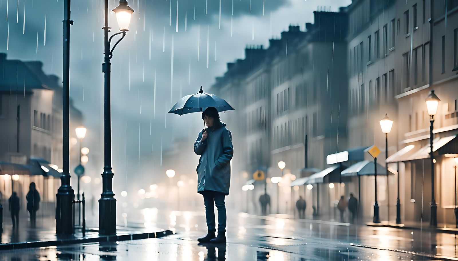 Rainy Day Generated by AI