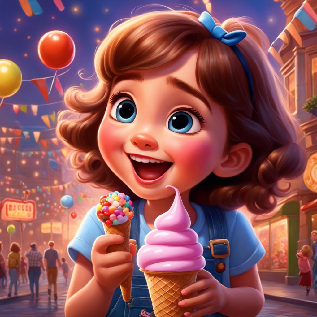 Glück kann man nicht kaufen, aber Eiscreme